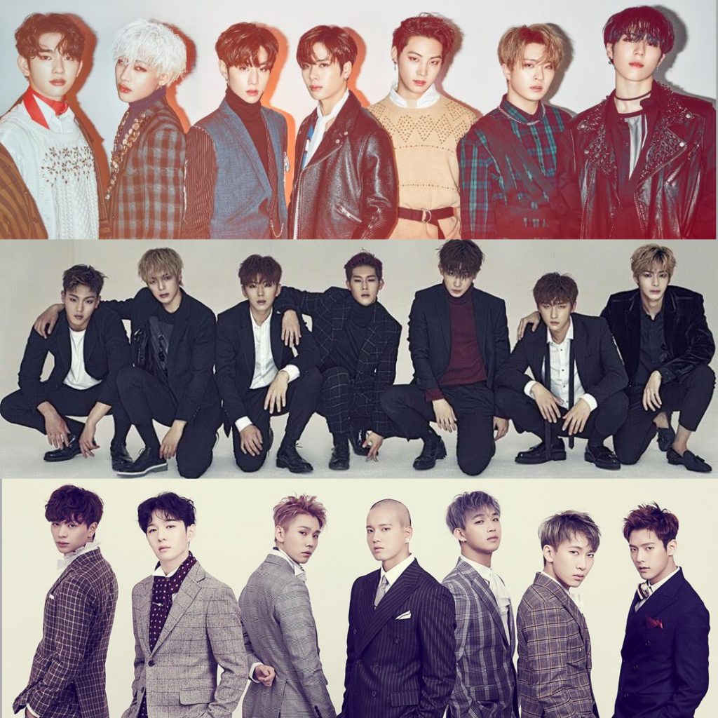 GOT7, MONSTA X et BTOB se classent pour la première fois